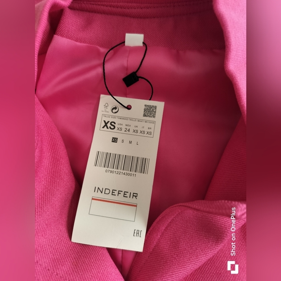 Indefeir studios jacket coat pink vintage Long sleeve various sizes streetwear - Picture 9 of 10